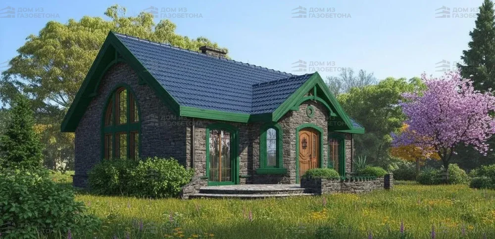 Проект Одноэтажный дом 12 на 13, 100 м2